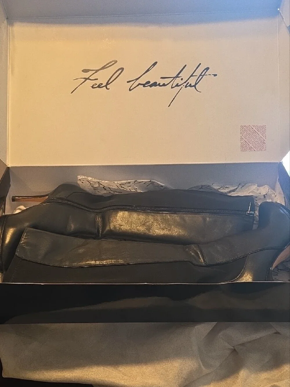 White House Black Market Black Over-the-Knee Boots